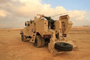 UN ARA-114.jpg Spec Recovery MkV Armored specialty vehicle for explosion resistant and ballistic personel protection