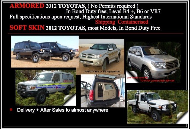 Armored Vehicle Solutions Soft Skin SUV conversions